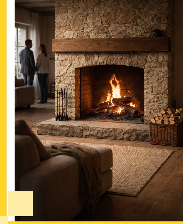 Открытые камины под ключ в Нурлате от 156405 р. ЭриданНрт