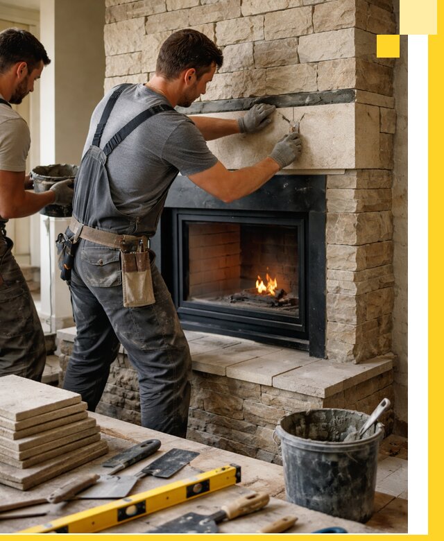 Проектирование и установка открытых каминов в Нурлате