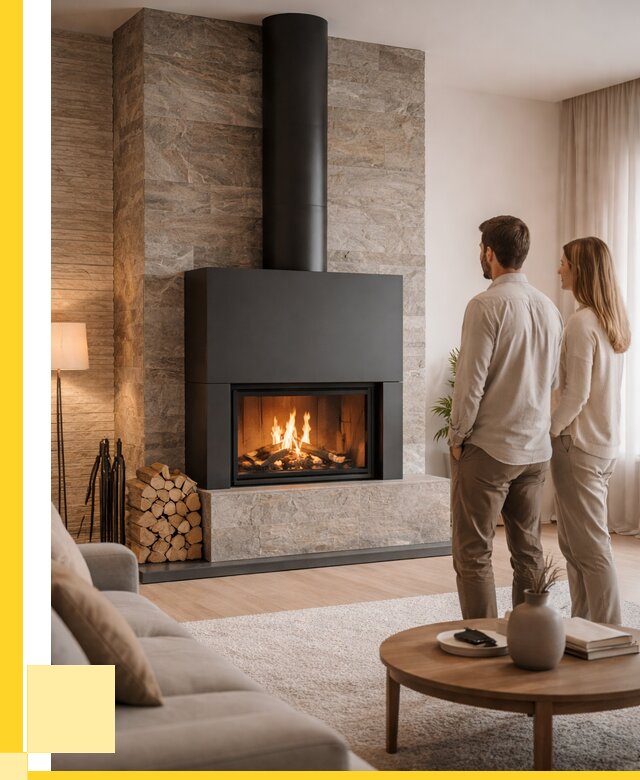 Закрытые камины под ключ в Нурлате от 125124 р., ЭриданНрт