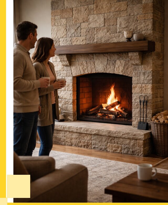 Каменные камины на заказ в Нурлате от 187686 р. | ЭриданНрт