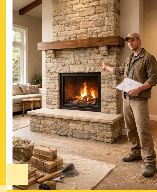 Камины под ключ в Нурлате от 187686 р. | ЭриданНрт — установка