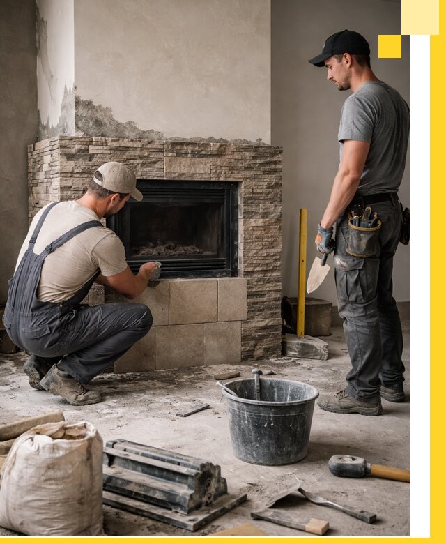 Камины под ключ в Нурлате: проект, изготовление и монтаж