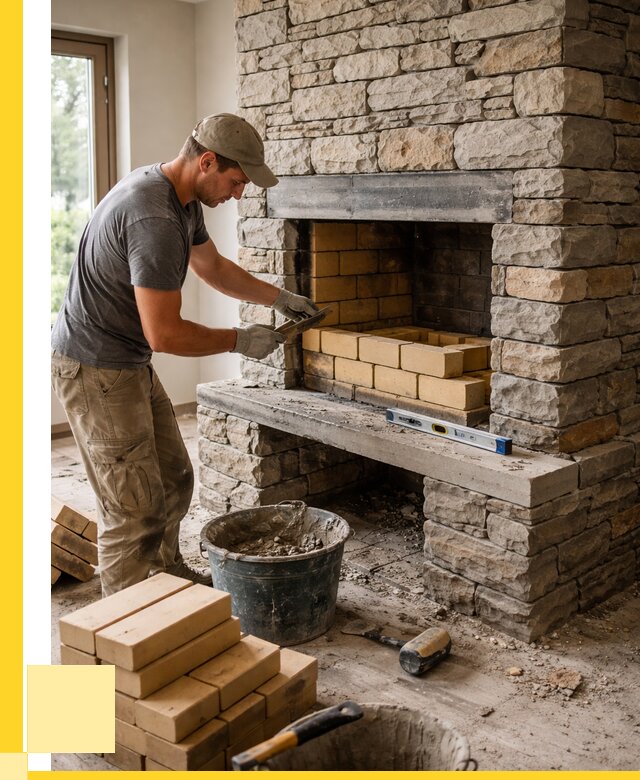 Кладка каминов и камина в Нурлате от 26068 р. ЭриданНрт