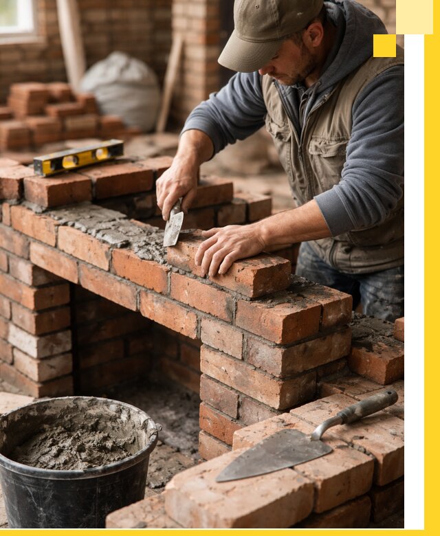 Кладка каминов под ключ в Нурлате профессиональная отделка и монтаж