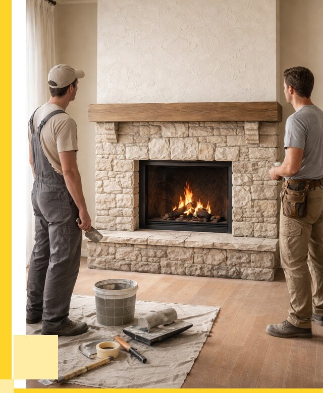 Отделка каминов в Нурлате от 6778 р. под ключ | ЭриданНрт