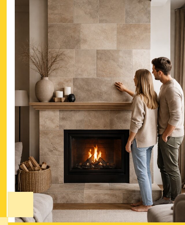 Облицовка каминов керамогранитом в Нурлате от 4692 р. | ЭриданНрт