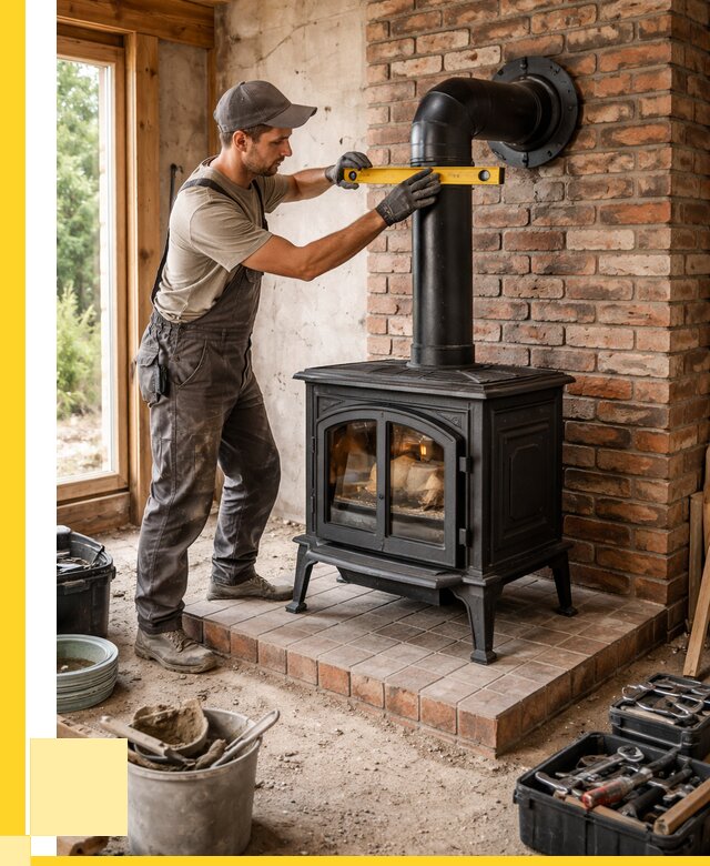 Монтаж печей установка банной печи в Нурлате от 15641 р. | ЭриданНрт