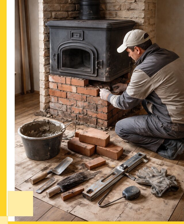 Ремонт печей в Нурлате от 12512 р., услуги печника ЭриданНрт