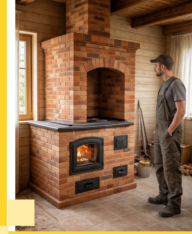 Кирпичные печи в Нурлате: купить от 156405 р. | ЭриданНрт