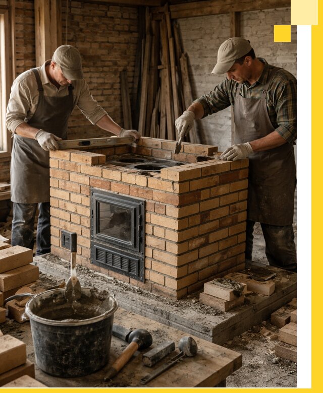 Изготовление и установка варочных печей под ключ в Нурлате