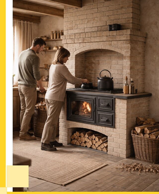 Печи с плитой в Нурлате от 46922 р. | ЭриданНрт — кирпичная печь