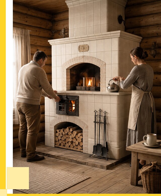 Русские печи в Нурлате: установка от 156405 р. ЭриданНрт