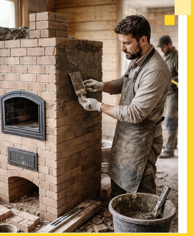 Изготовление и установка печей-шведок под ключ в Нурлате