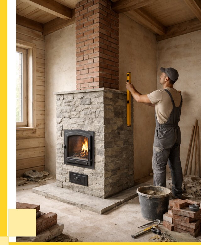 Печи и дымоходы под ключ в Нурлате от 46922 р., ЭриданНрт