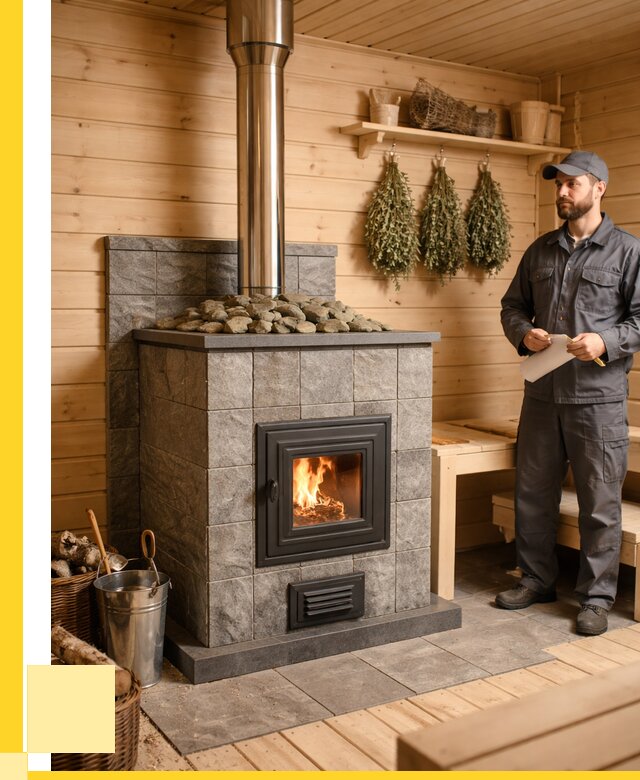 Печи для бани под ключ в Нурлате от 125124 р. | ЭриданНрт