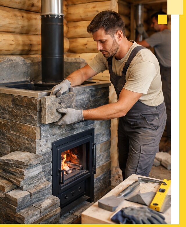 Печи для бани под ключ в Нурлате: изготовление и монтаж