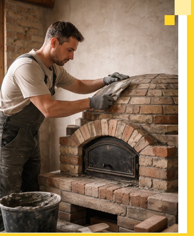 Изготовление и монтаж помпейских печей на заказ в Нурлате