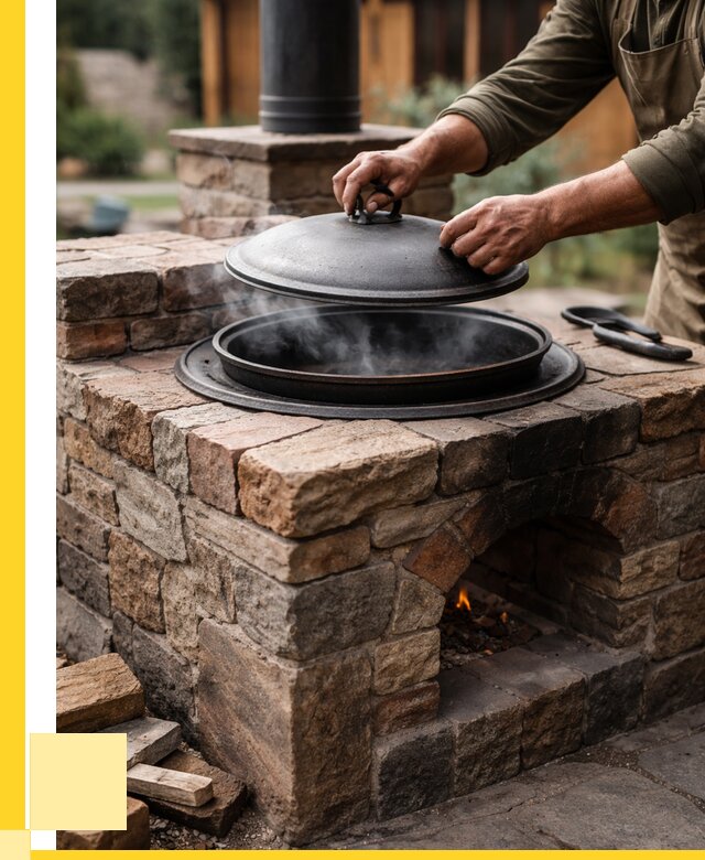 Печи для казана в Нурлате по цене от 18769 р. | ЭриданНрт