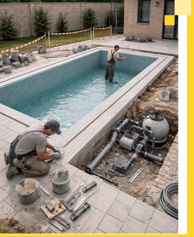 Строительство бассейнов под ключ в Нурлате: проекты и монтаж