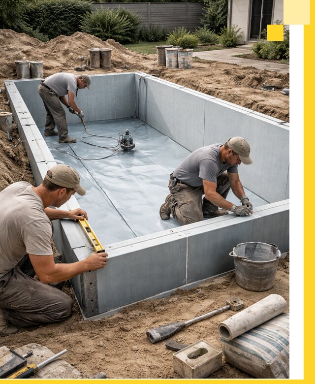 Профессиональный монтаж бассейнов под ключ в Нурлате с гарантией