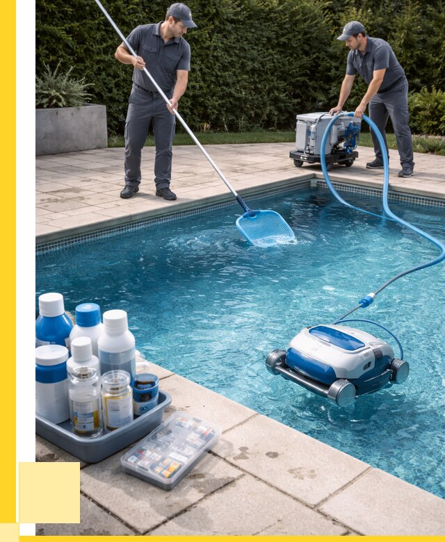 Чистка бассейнов в Нурлате роботами, от 4692 р. | ЭриданНрт