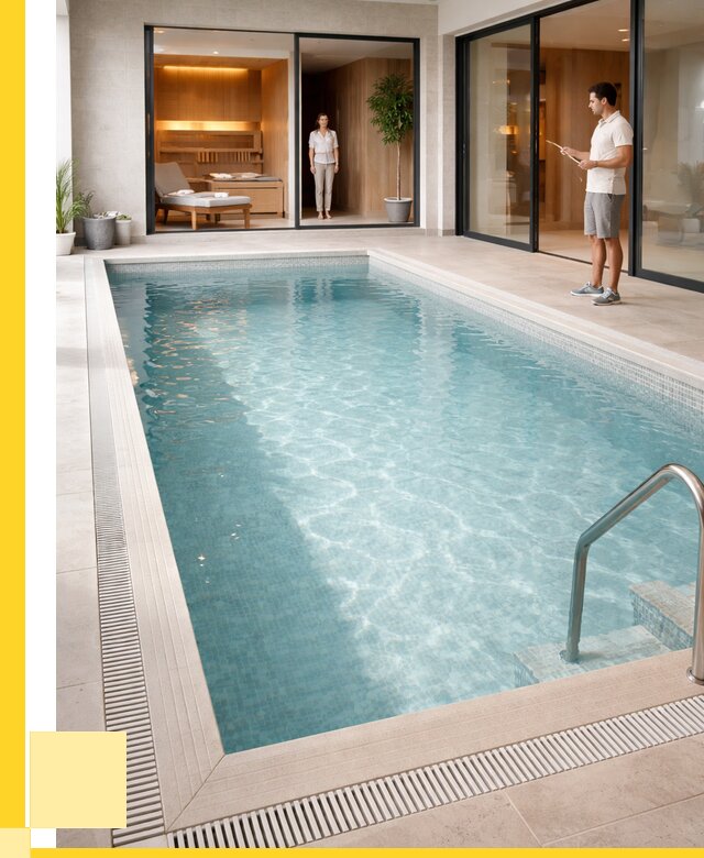 Отделка бассейна пленкой ПВХ в Нурлате от 3649 р. - ЭриданНрт