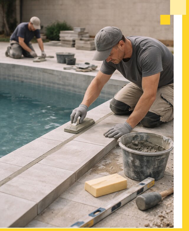 Отделка бассейнов в Нурлате: декоративная отделка и гидроизоляция