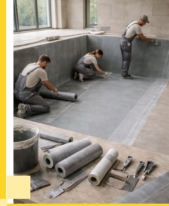 Гидроизоляция бассейнов в Нурлате от 2085 р., ЭриданНрт