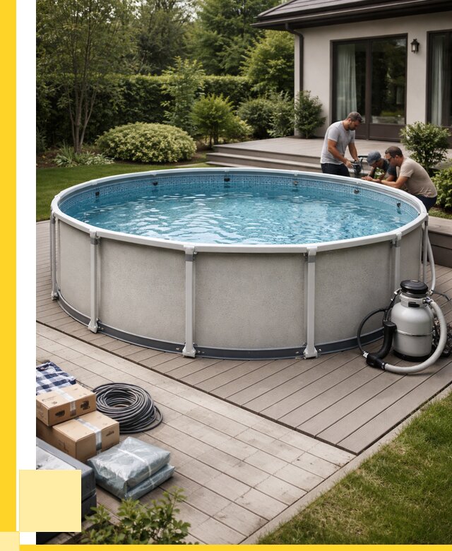 Купить каркасные бассейны в Нурлате от 46922 р. | ЭриданНрт