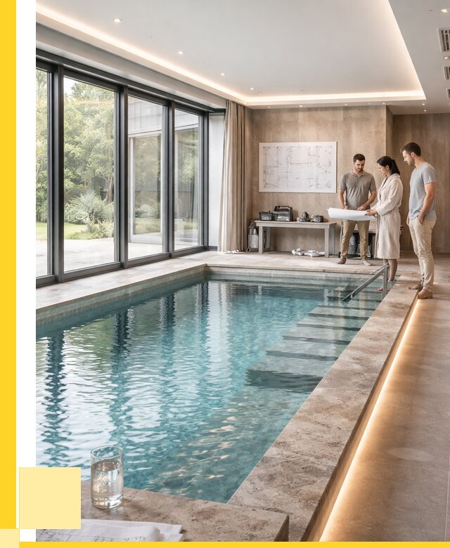 Закрытые бассейны под ключ в Нурлате от 2606750 р. | ЭриданНрт