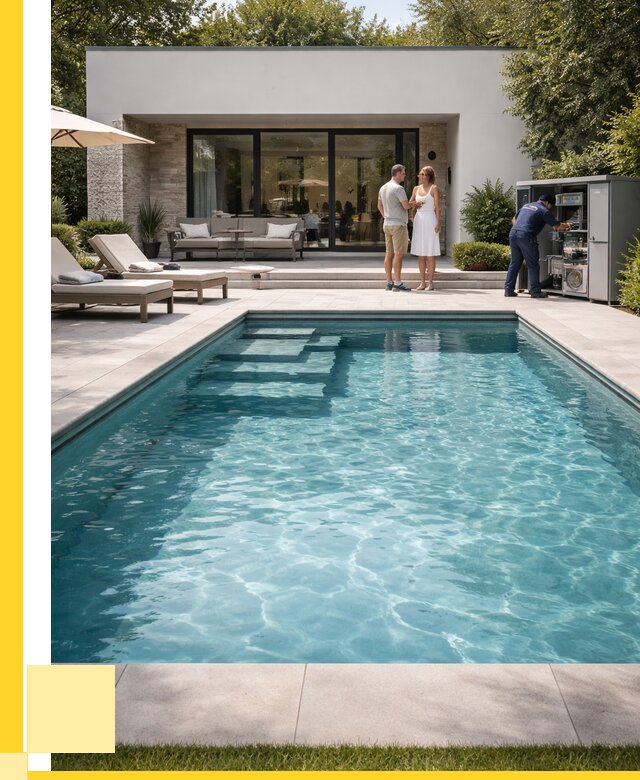 Бассейн в доме в Нурлате под ключ от 1251240 р. | ЭриданНрт