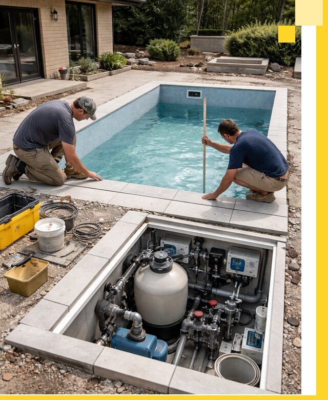 Строительство качественных домашних бассейнов под ключ в Нурлате