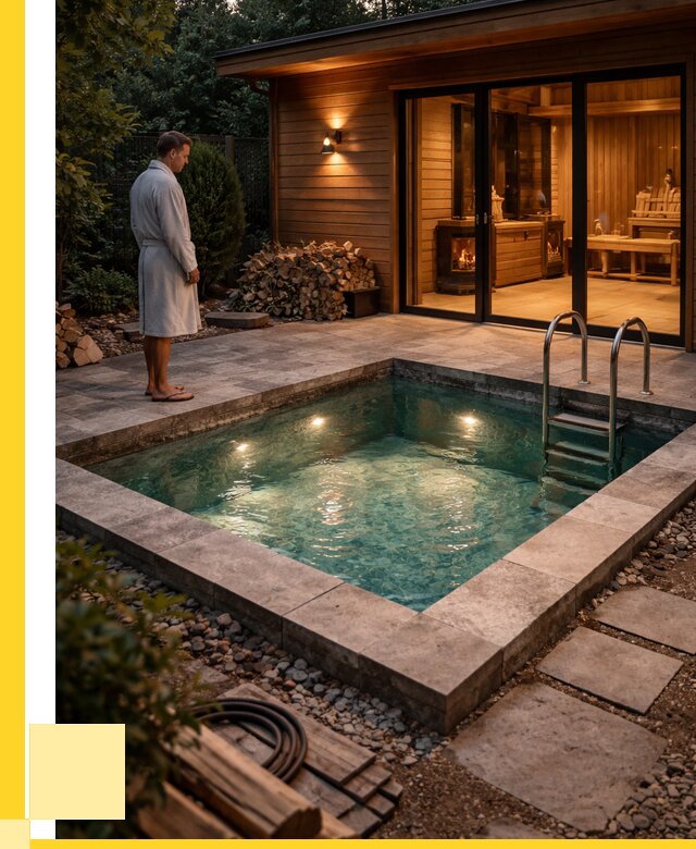 Бани с бассейном под ключ в Нурлате от 99057 р. | ЭриданНрт