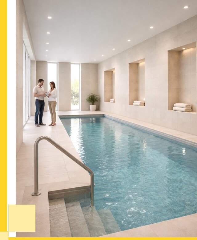 Бассейны в помещении под ключ в Нурлате от 1564050 р. | ЭриданНрт