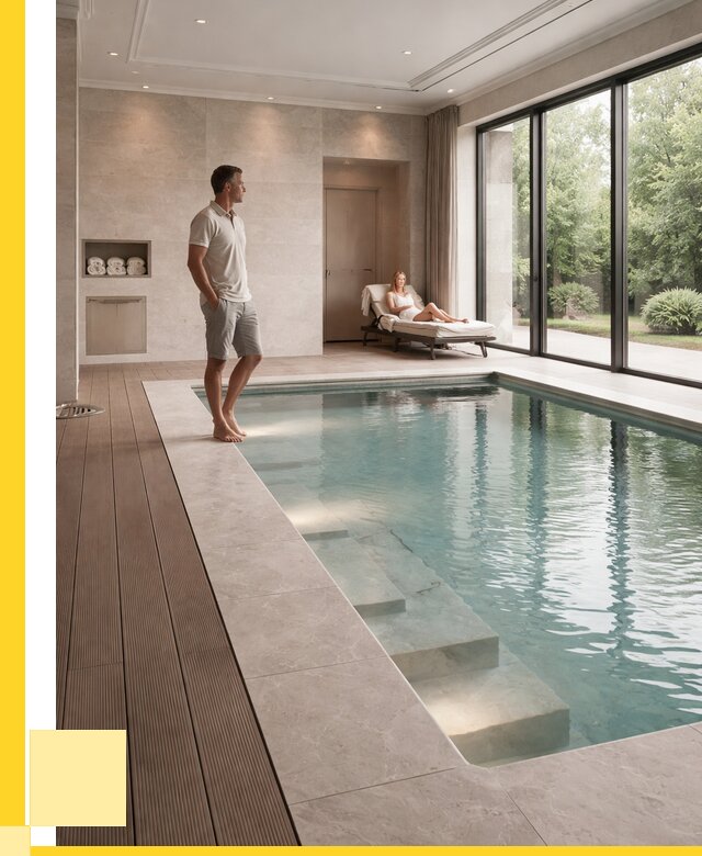 Бассейны в коттедже под ключ в Нурлате от 1251240 р. | ЭриданНрт