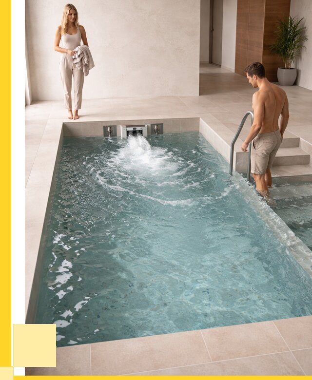 Бассейн с противотоком в Нурлате от 260675 р. | ЭриданНрт