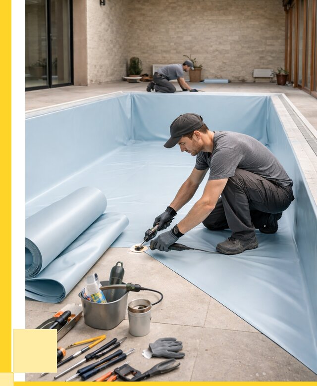 Пленка ПВХ для бассейнов в Нурлате от 2607 р. | ЭриданНрт