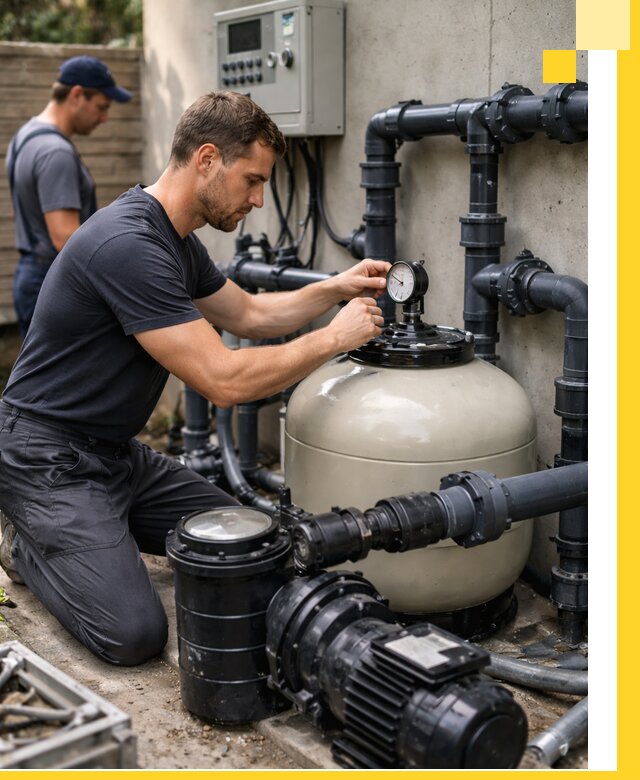 Поставка и монтаж фильтровального оборудования для бассейнов в Нурлате