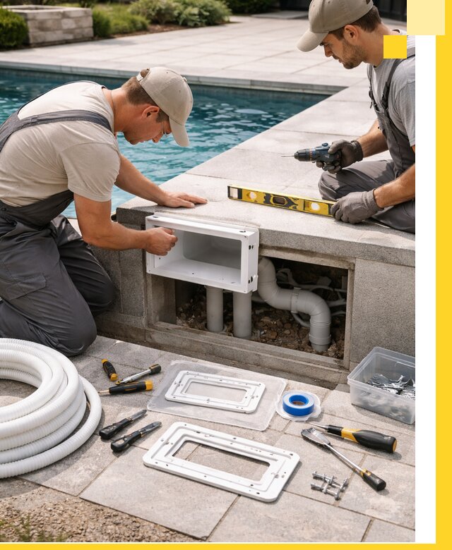 Поставка и установка скиммеров для бассейнов в Нурлате