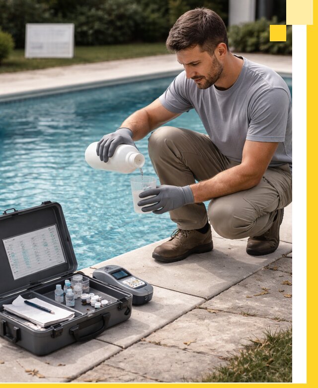 Профессиональная дезинфекция воды в бассейне в Нурлате