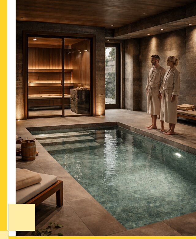 Сауна с большим бассейном в Нурлате от 1251240 р. ЭриданНрт