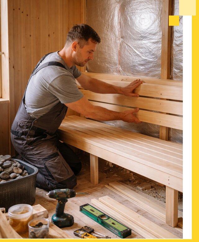 Проектирование, изготовление и монтаж финских саун в Нурлате