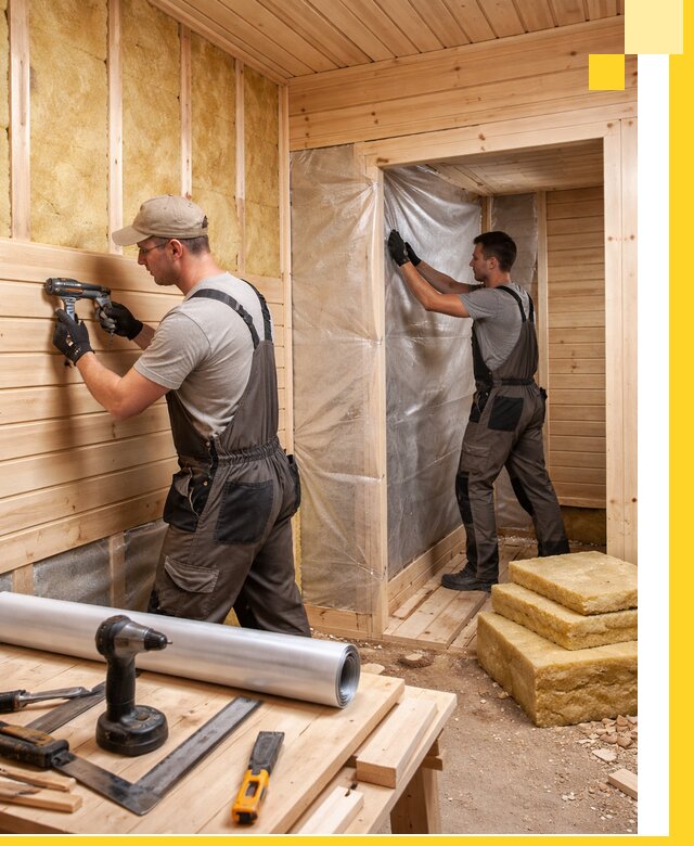 Бани под ключ в Нурлате с проектом и полным монтажом