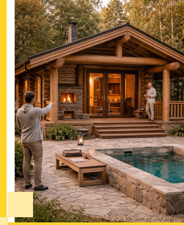 Проекты бань и хамам в Нурлате от 26068 р. | ЭриданНрт