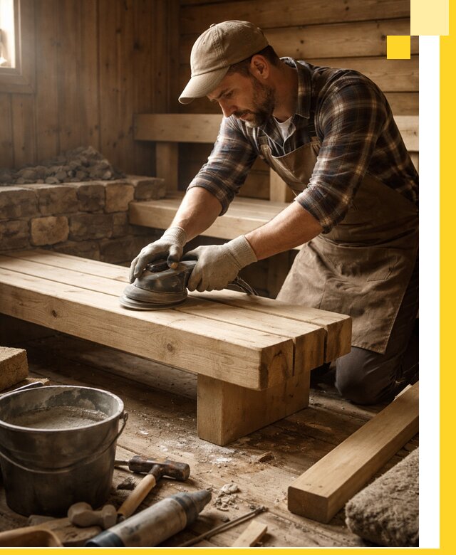 Ремонт бань под ключ в Нурлате с гарантией качества и сроков