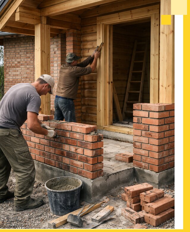 Строительство кирпичных бань под ключ в Нурлате с гарантией качества