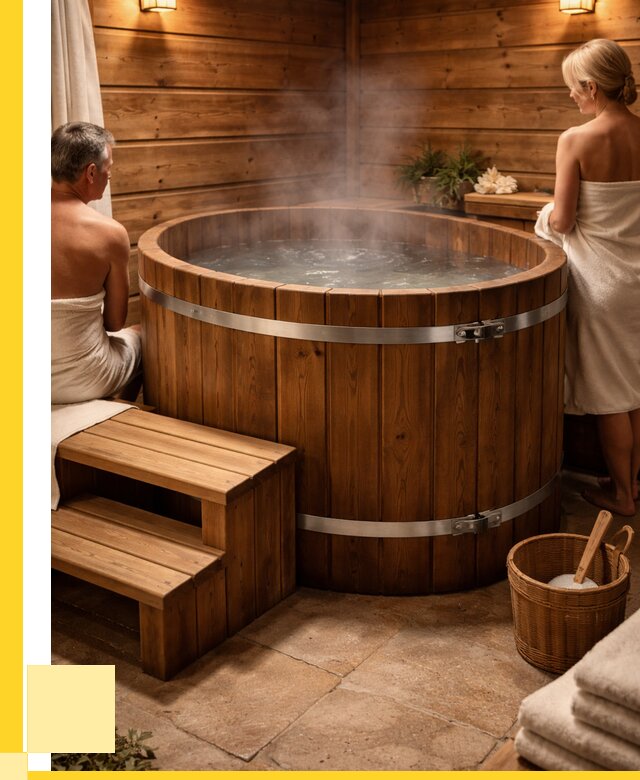 Бани с купелью под ключ в Нурлате от 469215 р. | ЭриданНрт