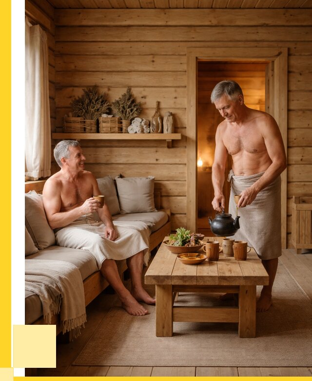 Бани с комнатой отдыха под ключ в Нурлате от 469215 р. | ЭриданНрт