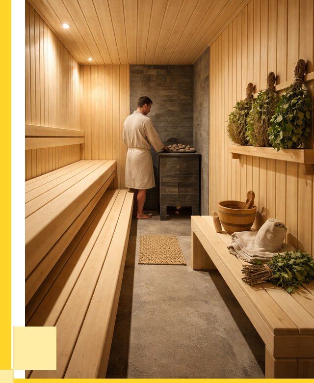 Отделка парной под ключ в Нурлате от 364945 р. | ЭриданНрт