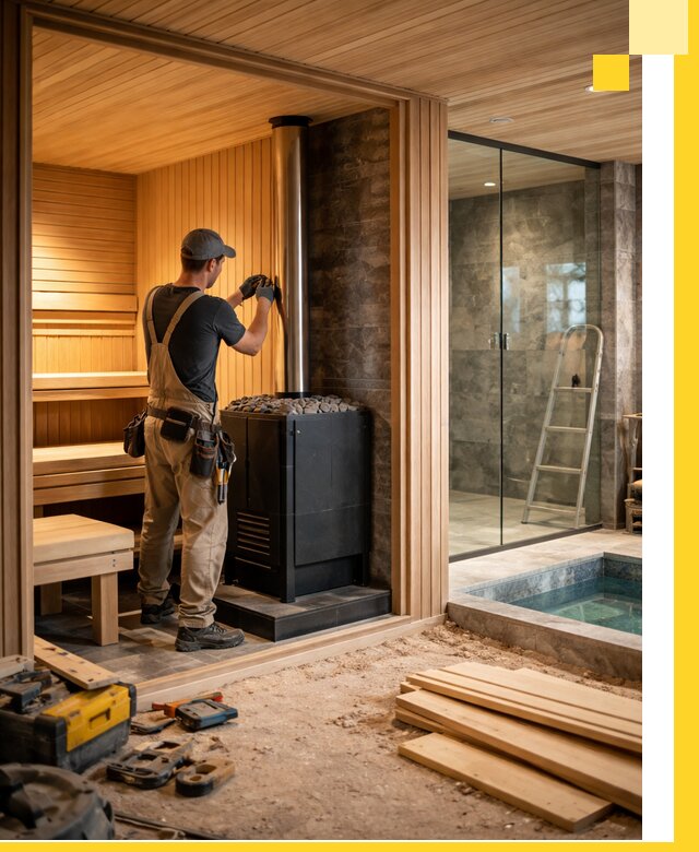 Полное строительство банных комплексов под ключ в Нурлате